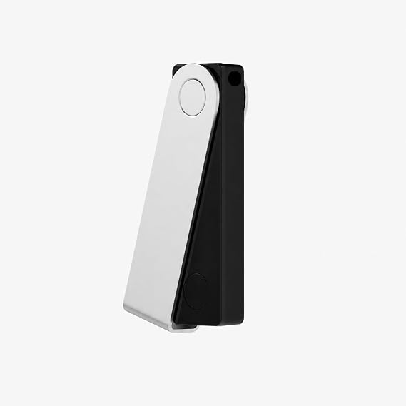 Bluetooth Hardware Wallet for Cryptocurrency, Secure Offline Cold Storage, Supports Bitcoin, Ethereum, NFTs and Digital Assets, Compatible with iOS, Android, Windows and Mac