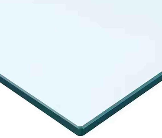 SBCC Glass Dining Table Panel Desk Glass Panel Desktop Protection(50 * 60cm)