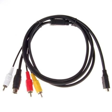 AV TV Out Video Cable Cord for Sony HVR-Z Series HDV Camcorder HVR-Z5,HVR-Z5C,HVR-Z5E,HVR-Z5J,HVR-Z5P,HVR-Z5U