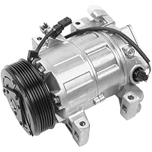 Air Conditioning Compressor and Clutch, For Infiniti QX60 2014-2017, Nissan Altima 2013-2018, Nissan Pathfinder 2014, Nissan Rogue 2014-2019, Automotive Replacement Air Conditioning Compressor