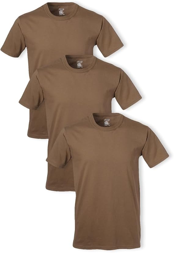 Soffe Mens Military T-Shirts, Ringspun Cotton