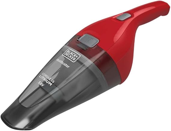 3.6V 1.5AH Cordless Hand Vacuum RED