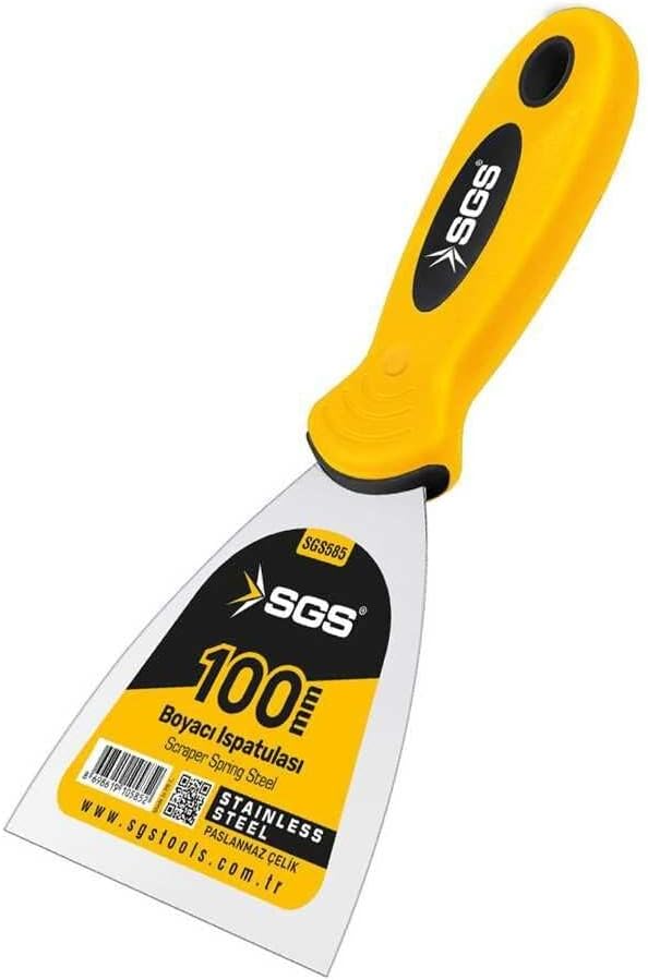 SGS 585 Spatula Paslanmaz Çelik 100 mm