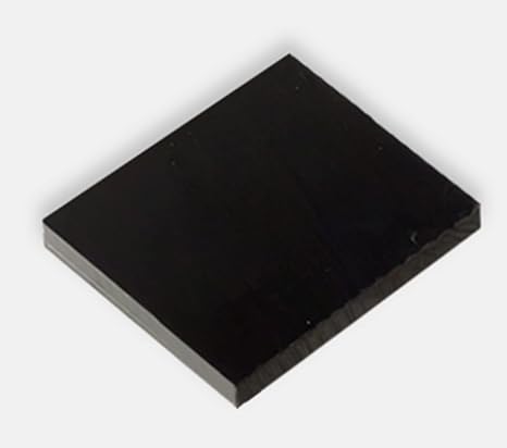 1PC Glassy Carbon Sheets, inert electrodes, electrochemical Laboratory specimens for Three-Electrode Systems, chemically Modified electrodes for Anode Dissolution