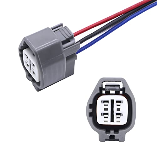 HiSport 4 pin 4-Way 4 Wire Connector for O2 Sensor 19167001 Compatible with Toyota Lexus