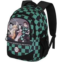 Demon Slayer Akushon-Plus Running Backpack, Multi-Colour, 34 x 46 cm, Capacity 32 L, multicoloured, Einheitsgroe, Plus Akushon Running Backpack