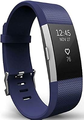 Sport Wristbands Compatible with Fitbit Charge 2, Adjustable Classic Bands