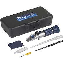 OTC 5025 Diesel Exhaust Fluid (DEF) Refractometer Kit - Includes Refractometer, Dropper, Lens Wipe Cloth, Instructions and Quick Start Guide, Screwdriver, and Case