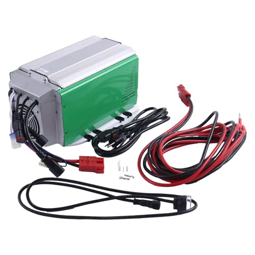 ZTUOAUMA 48V 30A Auto AC Battery Charger 128375GT 128377GT ISG48V30A Compatible with Genie GS-2668 GS-3268 GS-3369 Z-3020N Z-3318 Z-3422 Z-4023N Z-4023N Z-4525 AL4L AL5L Lifts