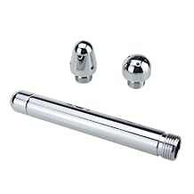 Metal Enema Shower Cleaner, Bathroom Handheld 3 Heads Cleaner Colon Shower Douche Enema and Nozzle System for Men Wome