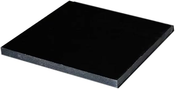 Bakelite Phenolic Laminated Resin Flat 11.8" Black Square Plate Board Sheet,Thick 3/4/5/6mm,300 * 300 * 3mm