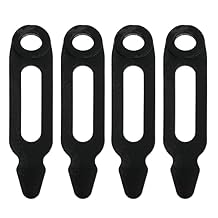 Rubber Snubbers Gun Racks Strap for Pack Rack Knobs for ATV 4 Wheeler Motorcycles (Pack of 4)
