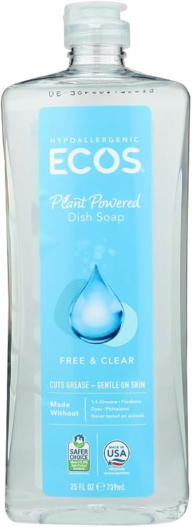 Earth Friendly Dishmate - Free And Clear - 25 Fl Oz