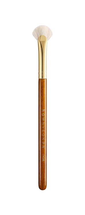 Desert Oak Series Eyeshadow Blending Brush - Dome Goat Hair Bristles for Seamless Crease Work, Premium Bubinga Handle with Gold Brass Ferrule (CM 169)