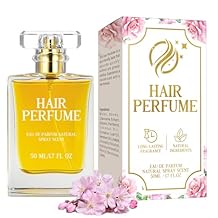 Hajoyful Hair Perfume, Hair Essential Oils Perfume for Women, Pheromone Fragrance for Dry Damaged Hair, Hair Mist with Anti Frizz Nourishing, Premium and Long-lasting Scent(1.7 Fl Oz)