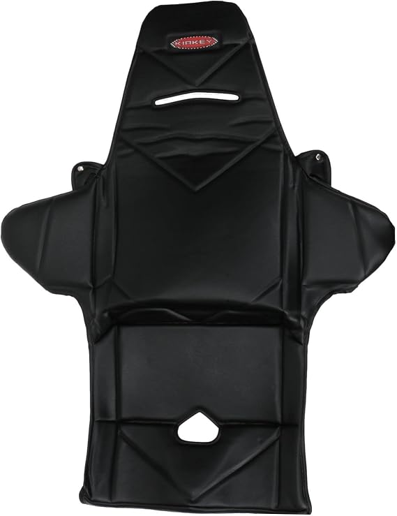 KIRKEY Seat Cover, Snap Attachment, Vinyl, Black, 38 Series, 16 in Wide Seat, Each (3816001)