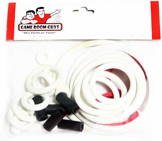 Game Room Guys Bally Pool Sharks Pinball White Rubber Ring Kit
