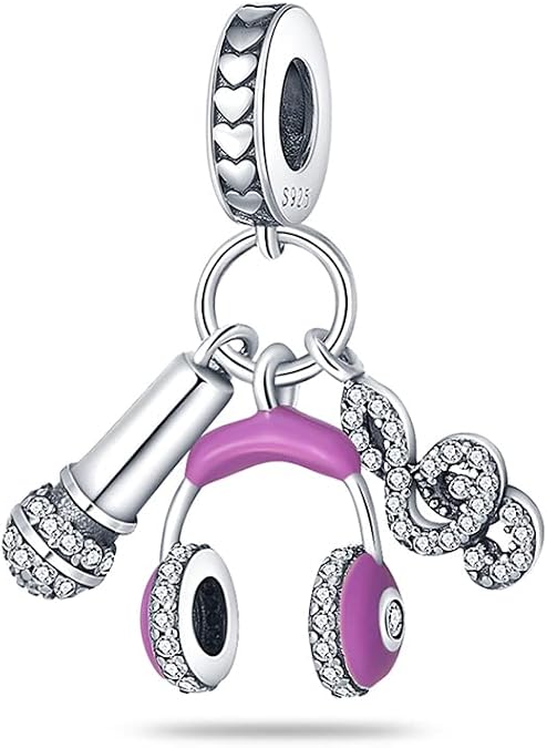 Classic Charms For Women 925 Sterling Silver Charms Pendant Beaded Gift fit Pandora Bracelets, Can Be Matched For Women