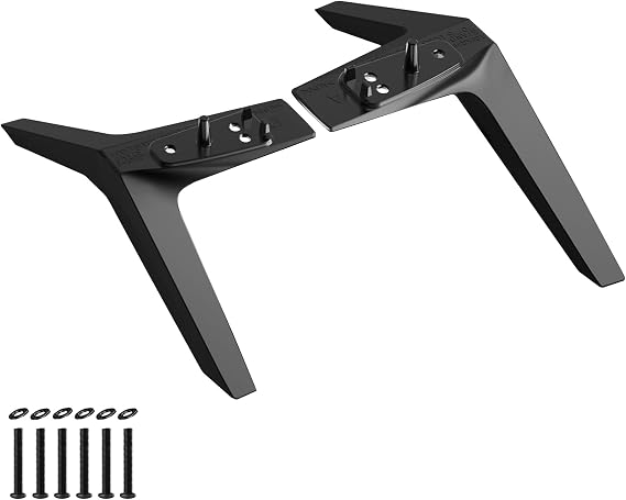 Metal Stand for LG TV Legs Replacement, Only for LG 70" 75" TV Models We List, for 70UJ6570 70UJ657A 70UJ6520 70UK6570 70UM7370 70UN6950 70UN7070 75UJ6500 75UJ6470 75UJ6520 75UN7370PUC with Screws