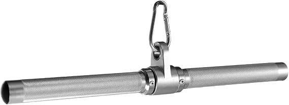 Lat Pulldown Bar - Aluminum Straight Bar Cable Machine Attachment