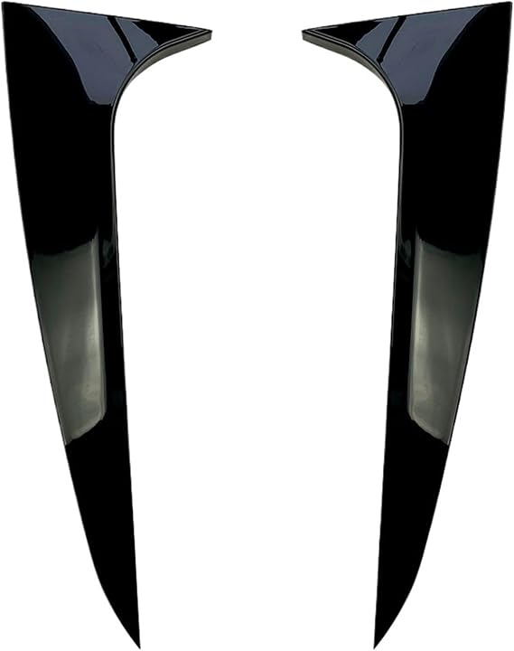 Rear Side Spoiler Canard Splitter Car Rear Window Side Wing By ABS