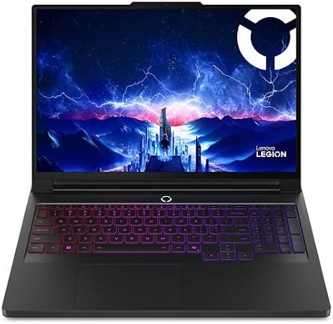 Lenovo Legion Pro 7i Gen 10 w/Ultra 9, NVIDIA GeForce RTX 5080, 16 OLED | Gaming Laptop with Intel Core Ultra 9 275HX 24C, 16GB, 32GB RAM, 1TB Gen 5 NVMe SSD, WQXGA 500 nits 240Hz, Windows 11 Pro