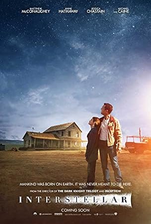 Interstellar Movie Poster 11 x 17 Style B (2014) Unframed