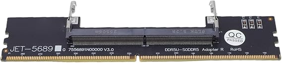 DDR5 Adapter Card for Memory Test Stable Memory Testing Electronic Device Maintenance Centers