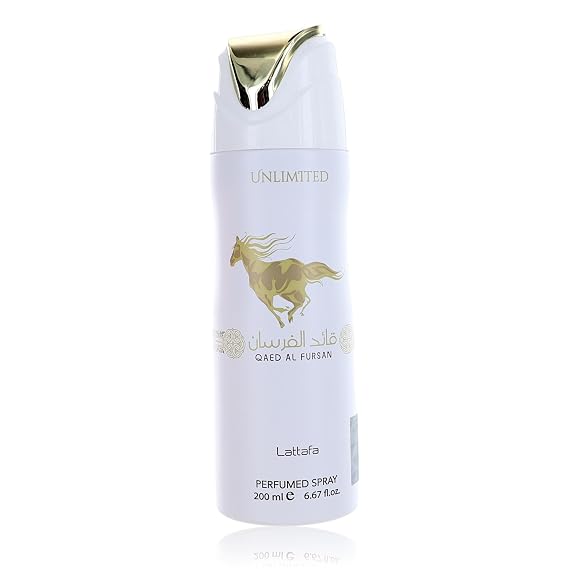 Lattafa Qaed Al Fursan Unlimited, 6.7 oz Pefumed Spray for Women