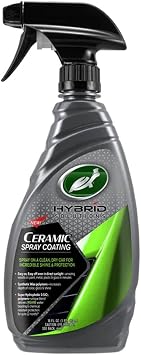 Turtle Wax Ceramic Spray Coating (2 Pack) with Microfiber Towel