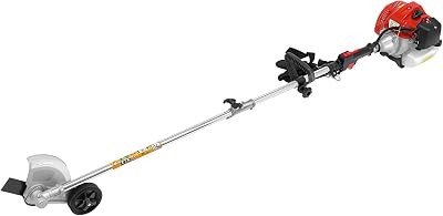 43cc Wheel Rotary Edger Lawn Tool, 2 Stroke Lawn Edger, Gas Weed Wacker for Agriculture, Forestry, Landscaping, Urban Greening