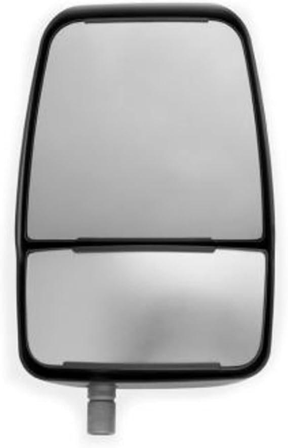 Velvac 714582 2020 Deluxe Series Door Mirror Black, Passenger Side