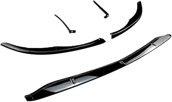 Car Front Bumper Splitter For Benz For C-class W205 C205 S205 C63 C63s For AMG 2015-2022 Body Kits Tuning Car Front Bumper Lip Diffuser Spoiler Splitter(Gloss Black)