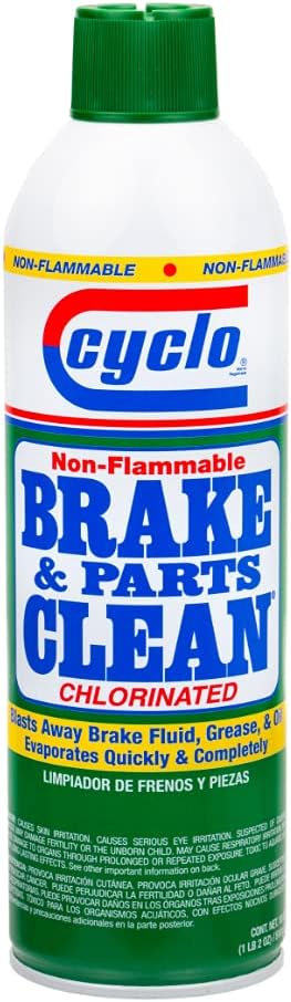Ozium Cyclo C32 Brake and Parts Clean (Chlorinated Formula) - 18 oz