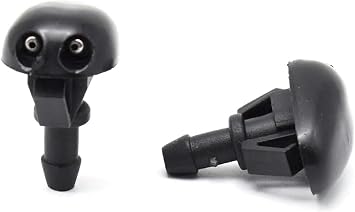 2pcs Car Front Windshield Wiper Washer Nozzles for Nissan Frontier D22 1998-2004