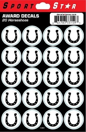 SportStar Football Helmet Award Decals (20 Stickers)