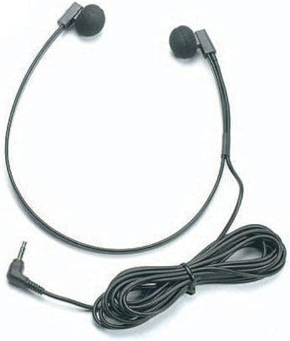 Spectra 3.5mm Lightweight Computer Headset with 10 Foot Cord and Right-Angle Plug