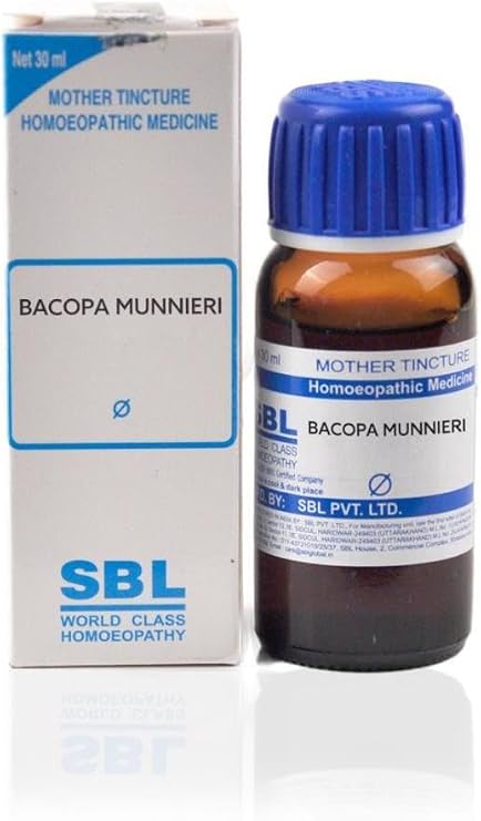 SBL's Bacopa Monnieri (Brahmi) Q Mother Tincture 30 ml