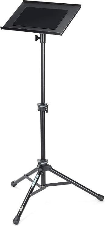 SAMSON LTS50 Adjustable Laptop Stand Portable Tripod Stand for Laptop Computers, DJs, Musicians, Producers & Content Creators | Portable Tripod Stand for Laptop Computers, DJs, Musicians, Producers and Content Creators