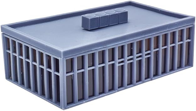 Outland Models Modern Commercial Box Building Full Glass Stackable 1:160 N Scale