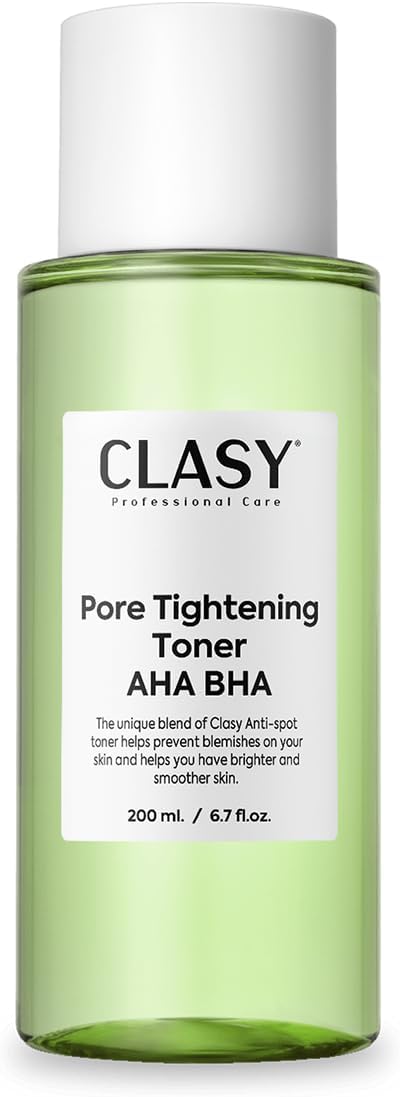 CLASYCARE Gözenek Sıkılaştırıcı, Arındırıcı Ve Siyah Nokta Karşıtı, AHA & BHA Tonik, Toner, 200 ml