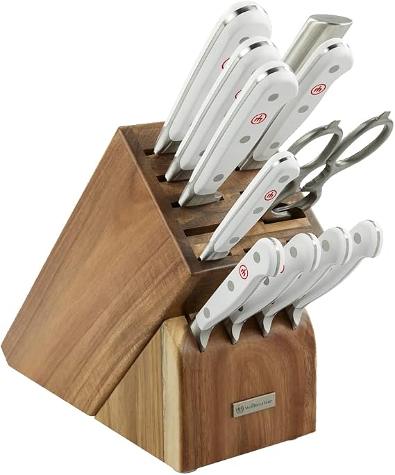 WUSTHOF Classic White 12-Piece Block Set