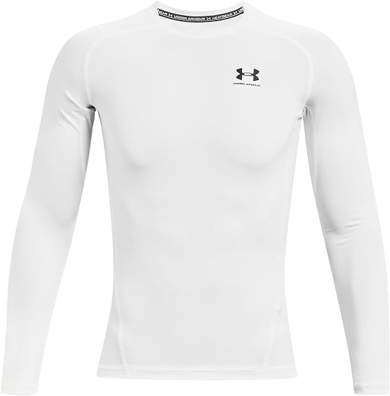 Under Armour Men's Ua Hg Armour Comp Ls Long-Sleeved Sports Top Breathable Long-Sleeved Top for Men (Pack of 1)