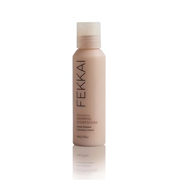 FEKKAI Shea Butter Shampoo - 2 oz - Improves Moisture, Softness & Shine - Reduces Frizz by 61% Up to 12H - Free of Sulfates, Parabens, Phthalates - Vegan, Cruelty-Free