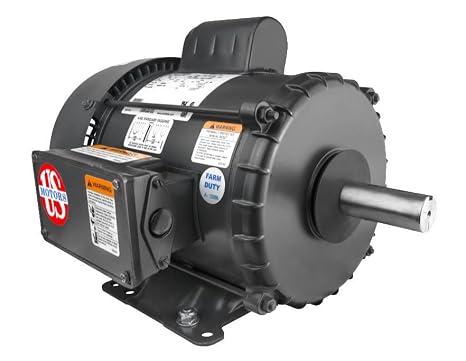 3 hp 1800 RPM 184T Frame TEFC (Farm Duty) 230V Nidec Electric Motor # FD3CM2K18