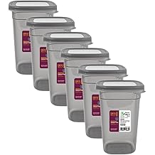 DecoBella 1.1 Lt. Storage Container 6-pack