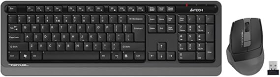 A4tech A4 TECH FG1035 WIRELESS Q MM KEYBOARD-MOUSE, BLACK