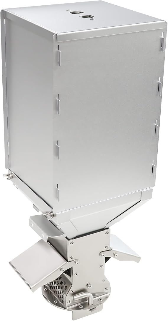 Pellet Stove Outdoor Camping Stove Accessory Pellet Bin with Burner for Tent Stove Stainless Steel