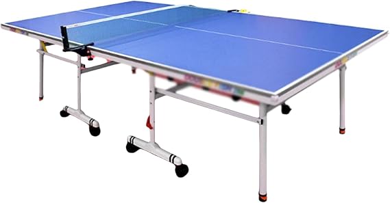 Table Tennis Table for Home Use with Wheels 228 Foldable 201a Table Tennis Table Indoor Standard 25mm Case