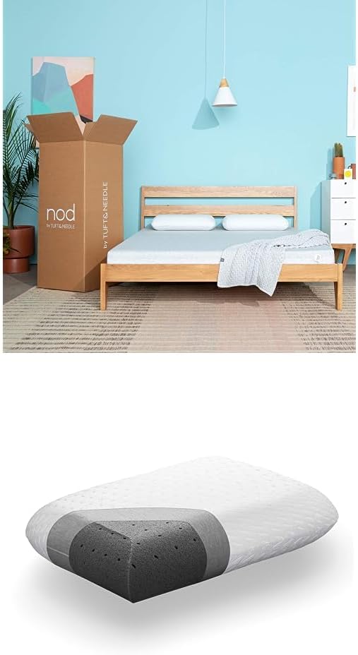 Tuft & Needle Nod 6" Full Mattress + 2 Standard T&N Pillows